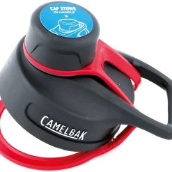 CamelBak Chute Bouchon Isotherme Inox, noir/rouge