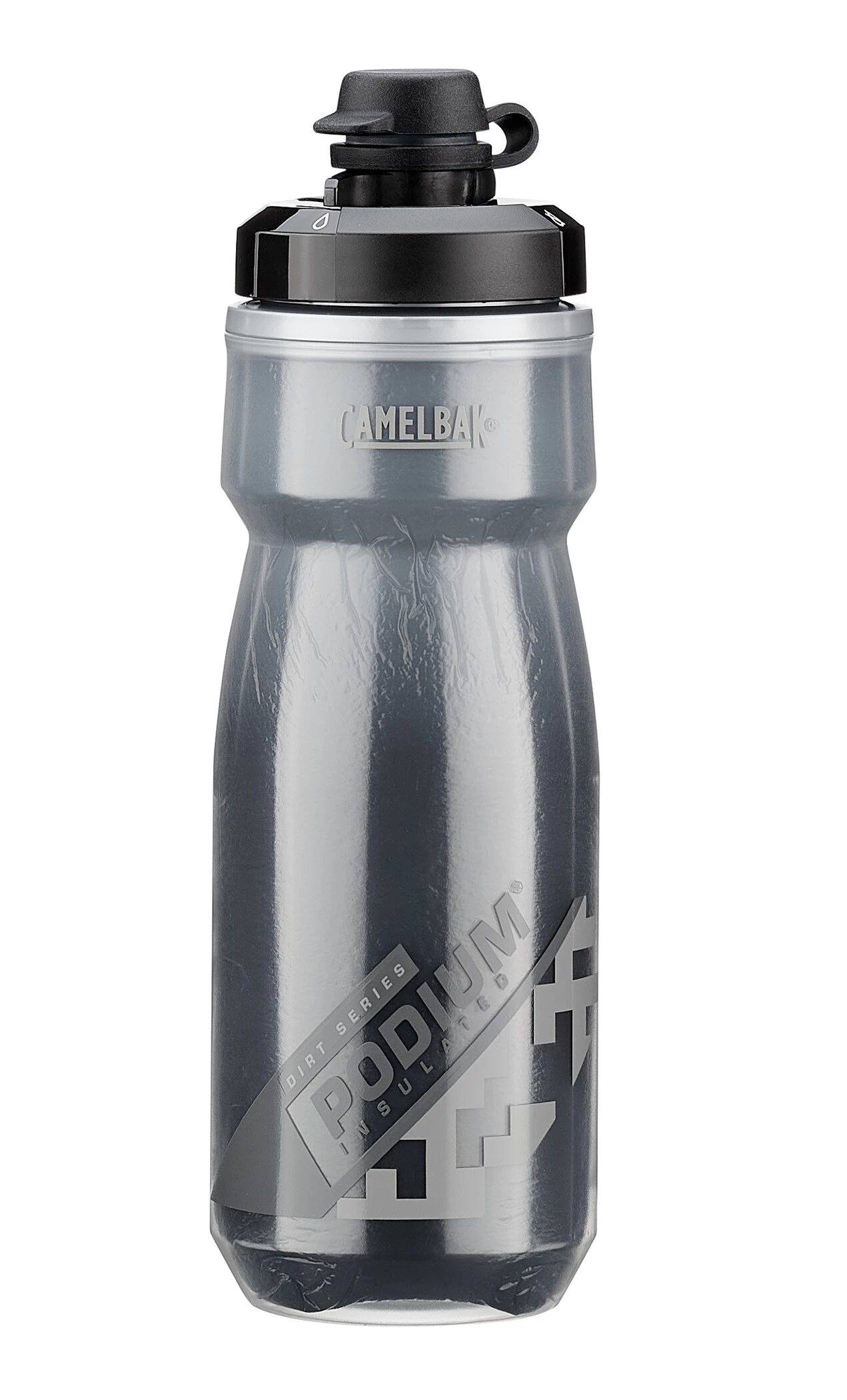 CamelBak Podium Chill Dirt Series Gourde 620ml, noir 1 CamelBak Podium Chill Dirt Series Gourde 620ml, noir