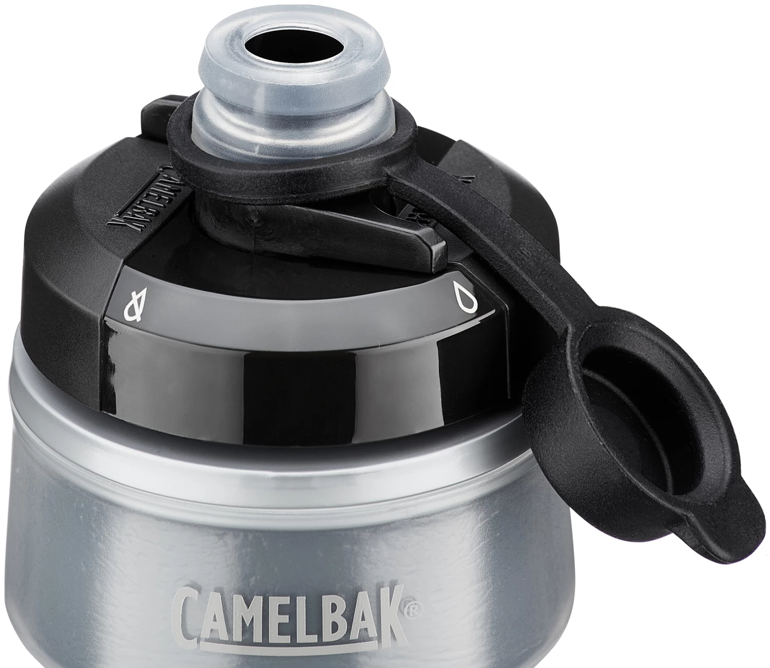 CamelBak Podium Chill Dirt Series Gourde 620ml, noir 2 CamelBak Podium Chill Dirt Series Gourde 620ml, noir – Image 2