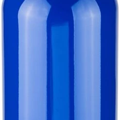CAMPZ Bouteille avec bouchon en bambou 750ml, bleu