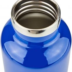 CAMPZ Bouteille isotherme avec bouchon en bambou 750ml, bleu -Gourdes Soldes 2022 campz insulated bottle with bamboo cap 750ml blue 3