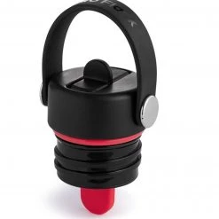 Hydro Flask Standard Mouth Bouteille Bouchon paille Flex 621ml, bleu -Gourdes Soldes 2022 hydro flask standard mouth bottle flex straw cap 621ml black 3 6