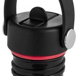 Hydro Flask Standard Mouth Flex Straw Cap, noir