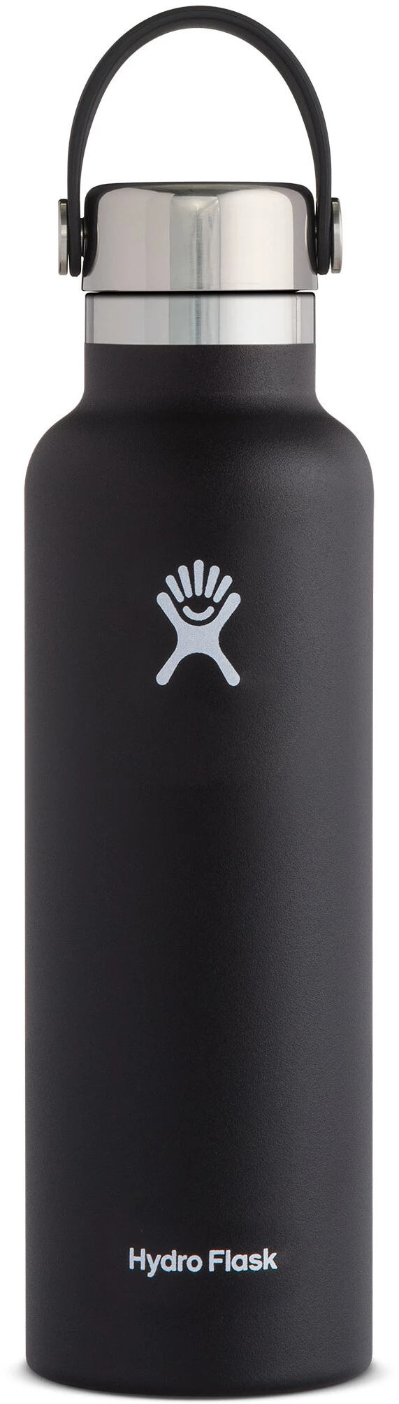 Hydro Flask Standard Mouth Stainless Steel Bouteille avec bouchon standard flex 621ml, blanc 1 Hydro Flask Standard Mouth Stainless Steel Bouteille avec bouchon standard flex 621ml, blanc