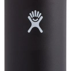 Hydro Flask Standard Mouth Stainless Steel Bouteille avec bouchon standard flex 621ml, noir