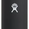 Hydro Flask Wide Mouth Gourde avec Bouchon Flex 1180ml, noir