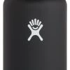 Hydro Flask Wide Mouth Gourde avec Bouchon Flex 946ml, noir