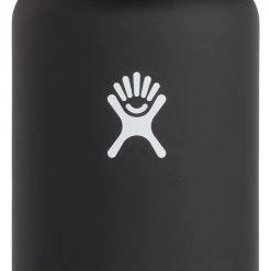 Hydro Flask Wide Mouth Gourde avec Bouchon Flex 946ml, noir