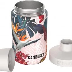 Kambukka Reno Bouteille isotherme 300ml, beige/marron -Gourdes Soldes 2022 kambukka reno insulated bottle 300ml orchids 3