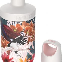 Kambukka Reno Bouteille isotherme 300ml, beige/marron -Gourdes Soldes 2022 kambukka reno insulated bottle 300ml orchids 4