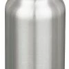 Klean Kanteen Reflect Narrow Bouteille 532ml avec bouchon en bambou, argent