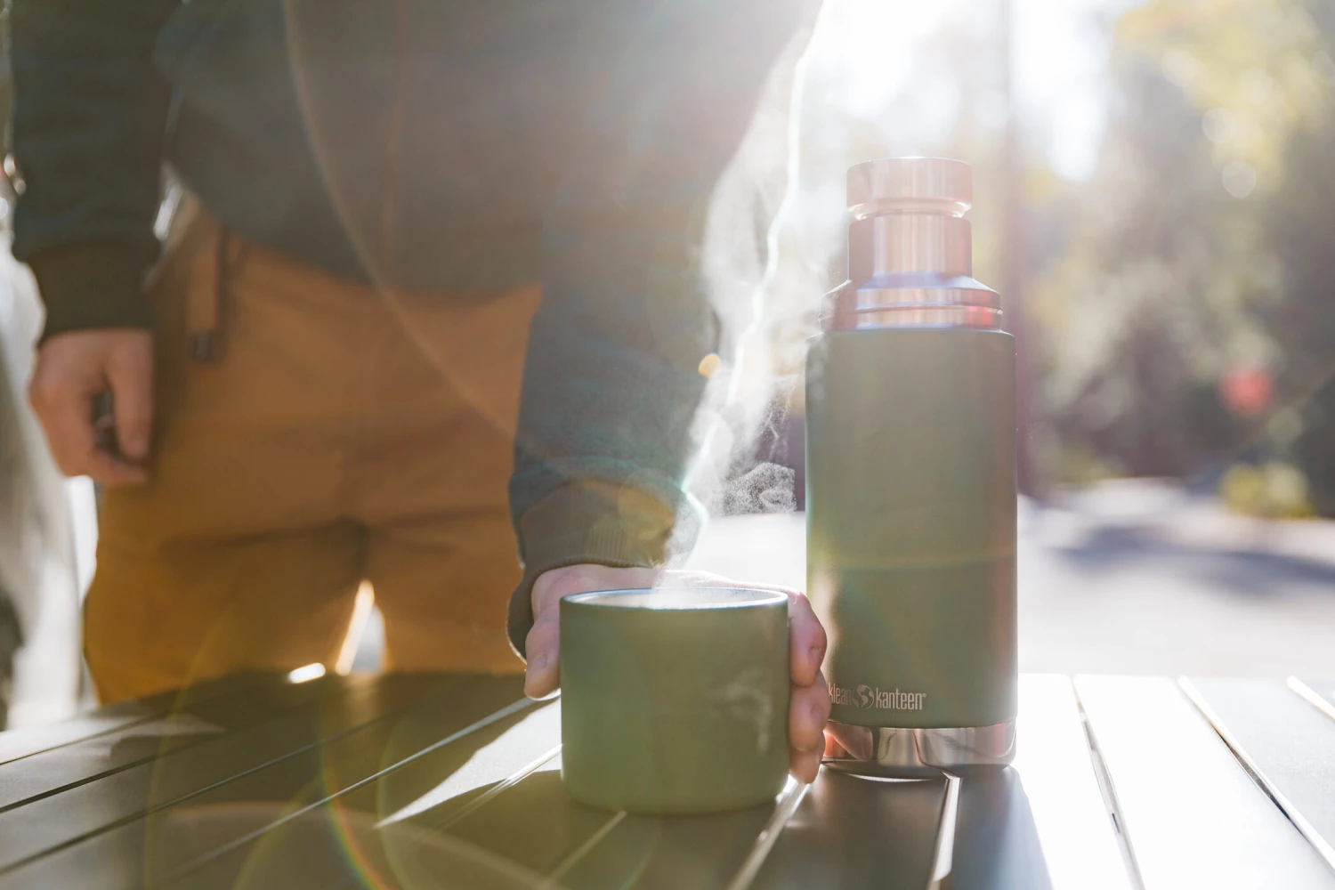 Klean Kanteen TKPro-FW Thermo Bottle 750ml, vert 5 Klean Kanteen TKPro-FW Thermo Bottle 750ml, vert – Image 5