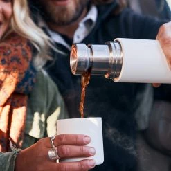 Klean Kanteen TKPro-TF Thermo Bottle 500ml, blanc -Gourdes Soldes 2022 klean kanteen tkpro tf thermo bottle 500ml tofu 6