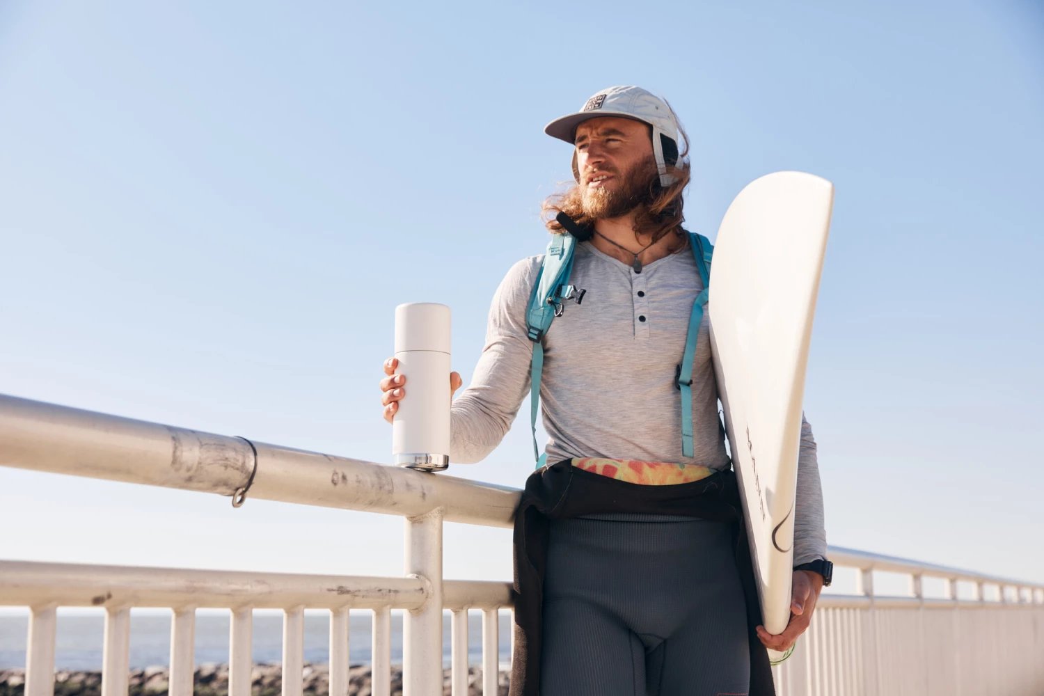 Klean Kanteen TKPro-TF Thermo Bottle 750ml, blanc 6 Klean Kanteen TKPro-TF Thermo Bottle 750ml, blanc – Image 6