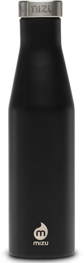 MIZU S6 Bouteille isotherme avec bouchon en acier inoxydable 600ml, noir 1 MIZU S6 Bouteille isotherme avec bouchon en acier inoxydable 600ml, noir