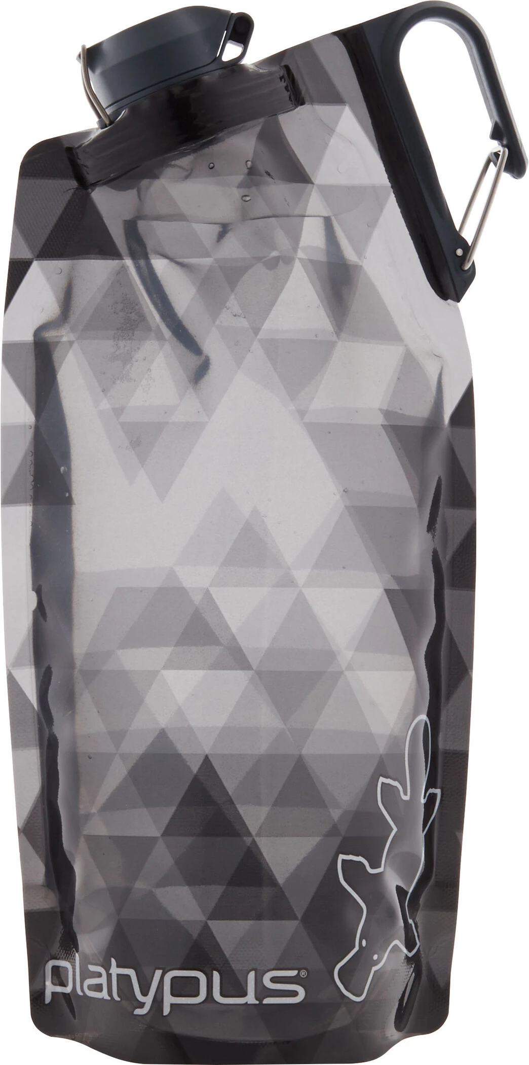 Platypus DuoLock Gourde souple 1000ml, gris/bleu 1 Platypus DuoLock Gourde souple 1000ml, gris/bleu