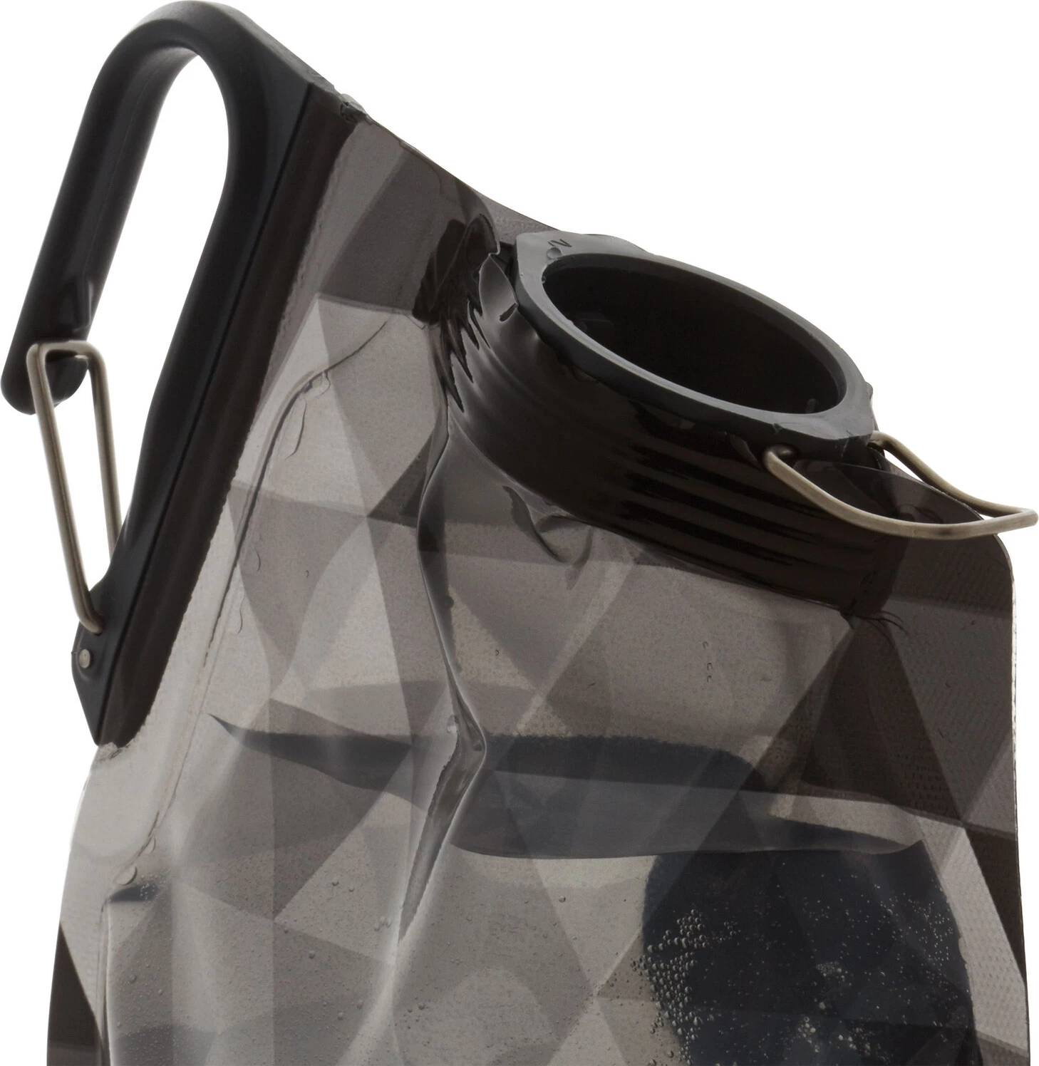 Platypus DuoLock Gourde souple 1000ml, gris/bleu 2 Platypus DuoLock Gourde souple 1000ml, gris/bleu – Image 2