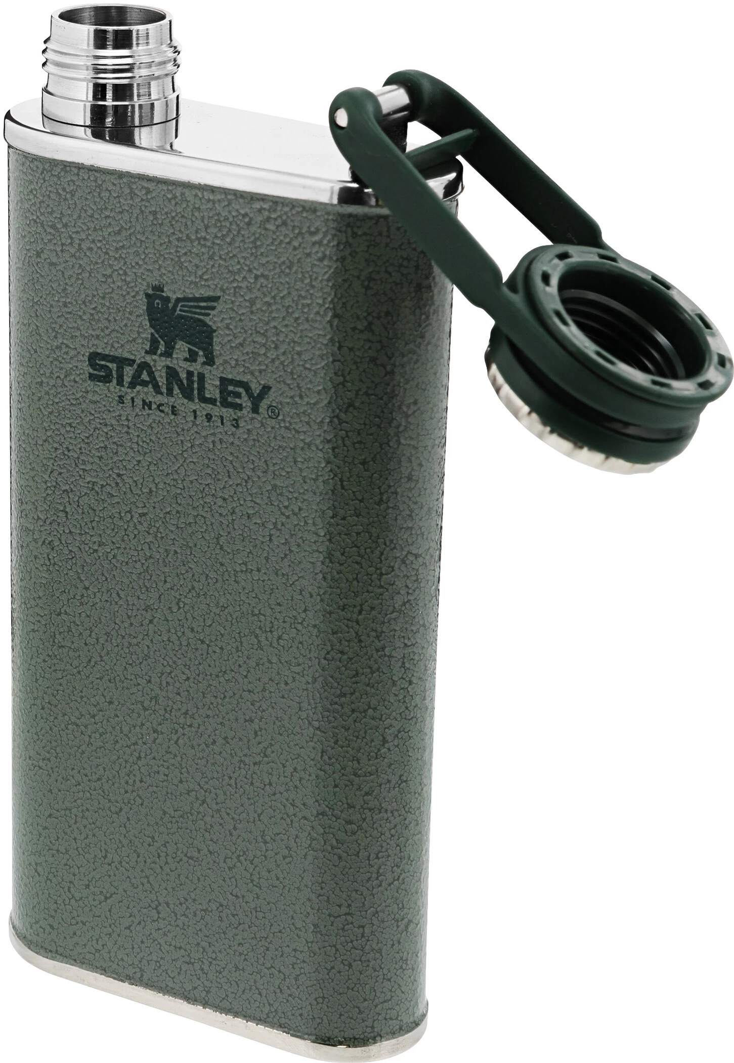 Stanley Classic Wide Mouth Flask 236ml, noir/argent 2 Stanley Classic Wide Mouth Flask 236ml, noir/argent – Image 2