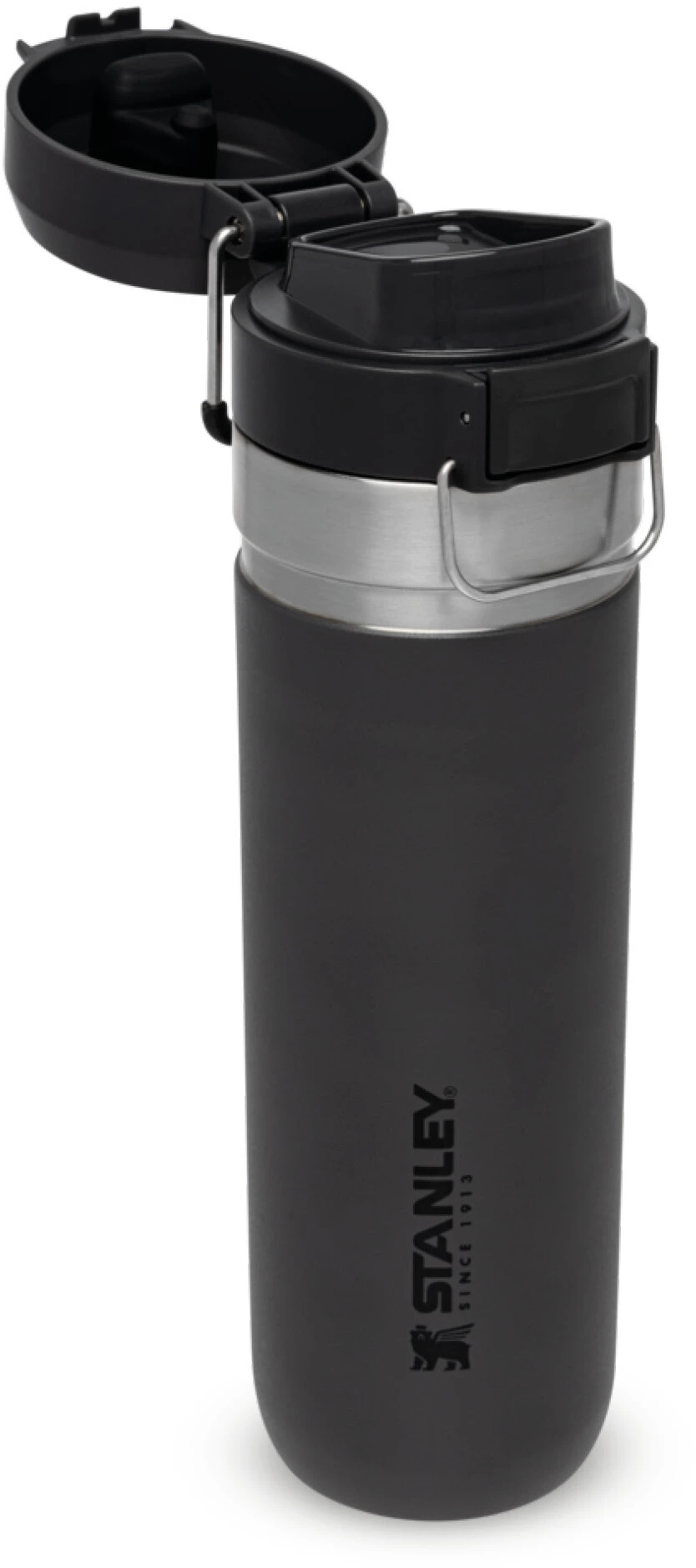 Stanley Quick Flip Water Bottle 700ml, Bleu pétrole/argent 2 Stanley Quick Flip Water Bottle 700ml, Bleu pétrole/argent – Image 2