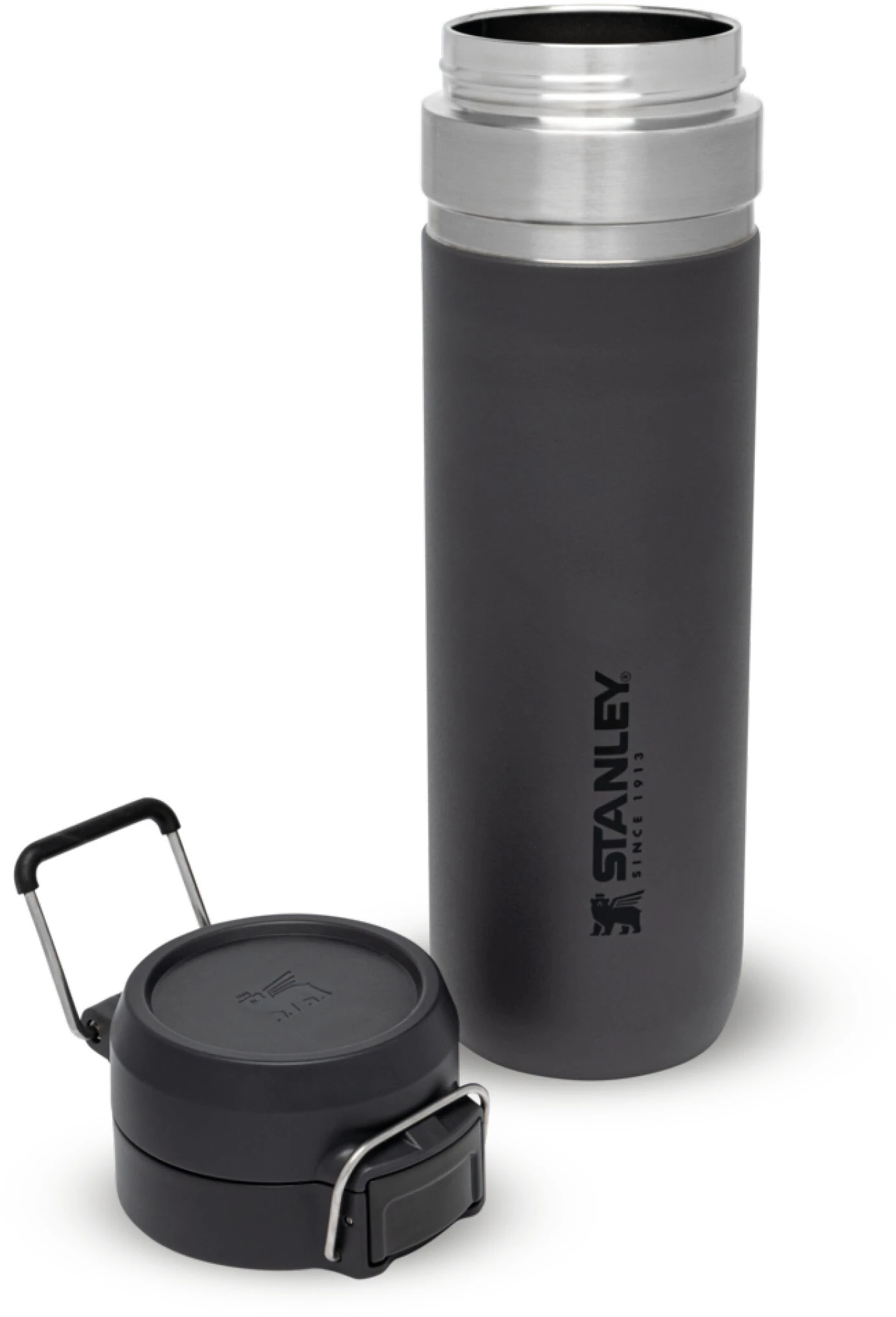 Stanley Quick Flip Water Bottle 700ml, orange/argent 3 Stanley Quick Flip Water Bottle 700ml, orange/argent – Image 3